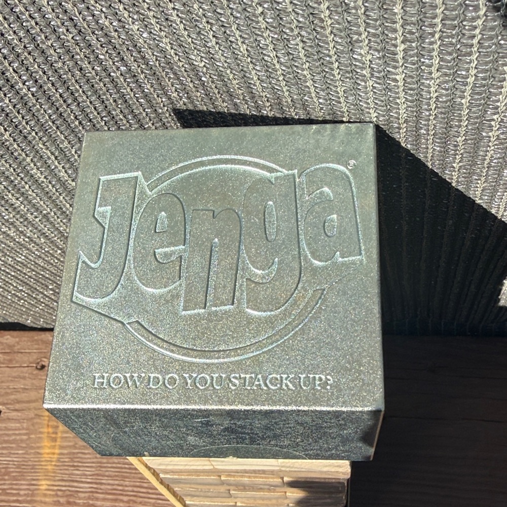 🧩MINI Hasbro Jenga Block Game - Natural Beige - Picture 4 of 5